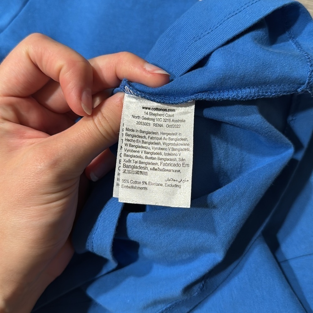 Cotton On Cropped Baby Tee - Picture 4 of 5